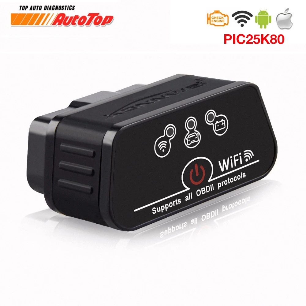 

2019 EML327 ODB 2 iCar2 Wifi for IOS Iphone Android ELM 327 Wi-Fi Auto Diagnosis Scanner OBD2 ELM327 Wi-fi Autoscanner