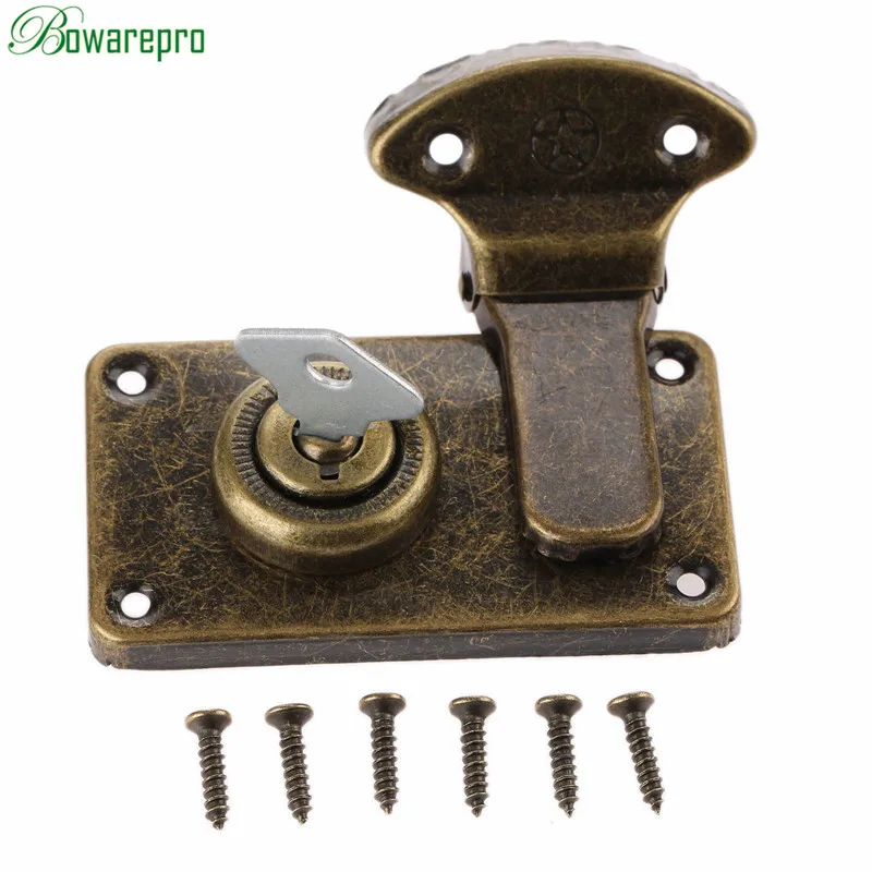 bowarepr Furniture Hardware Antique Box Latches Decorative Hasp Jewelry