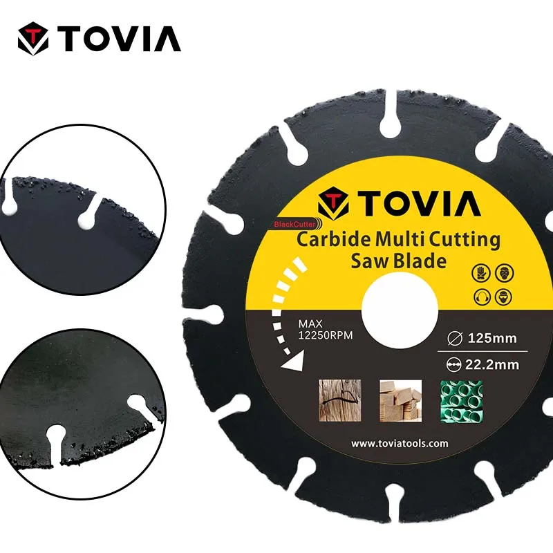 TOVIA BlackCutter Saw Blade Multitool Grinder Cutting Disc GRAFF Multiwheel Converts An Angle Grinder Into a Multipurpose Tool