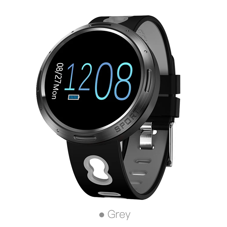 ESEED M58 смарт-браслет IP68 цветной экранные часы Смарт-часы пульсометр фитнес-браслет для xiao mi Band 4 Apple Android - Цвет: Gray