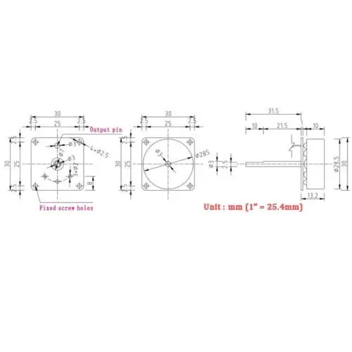 AC 3 Phase Micro Brushless Generator Mini Wind Hand Generator Motor 3-24V DIY