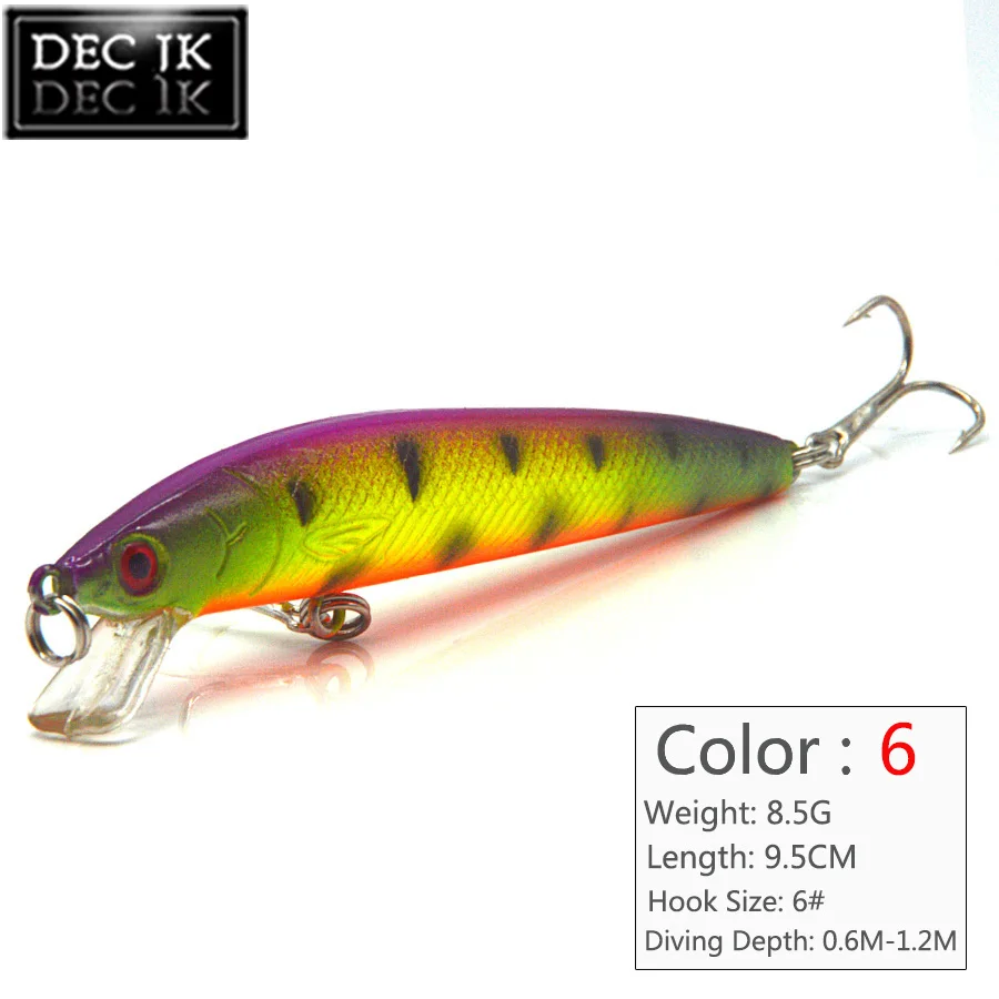 5PCS Crankbaits Minnow Plastic Hard Fishing Lure Fake Bait For Pike Carp Tackle Saltwater Fishing Lures Artificial Laser Baits (3)