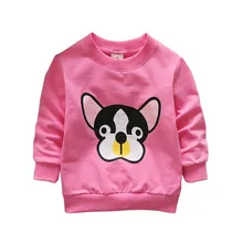 Детские толстовки на весну и осень, однотонные свитера для мальчиков и девочек, хлопковые толстовки с длинными рукавами и круглым вырезом