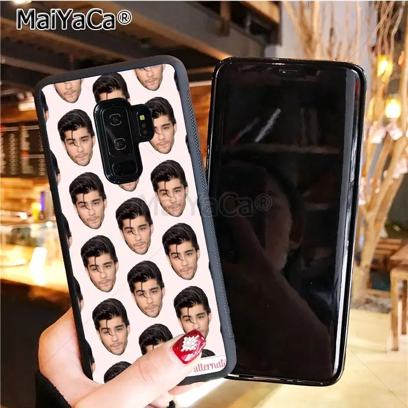 MaiYaCa One Direction 1d Louis Tomlinson Protective black silicone soft Case for samsung galaxy s6 edge s5 s7 s8plus s9plus case