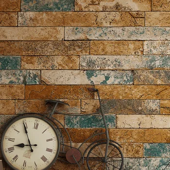 

Vinyl Mural Wallpaper 3D Wall PVC Roll Textured for Living Room Stone Effect Wall Papers Home Decoration improvement 10M