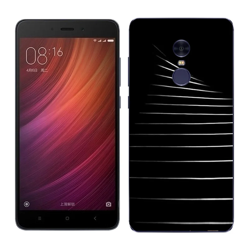 Чехол для Xiaomi Redmi Note 4 Note4 силиконовый чехол с рисунком морского песка задняя