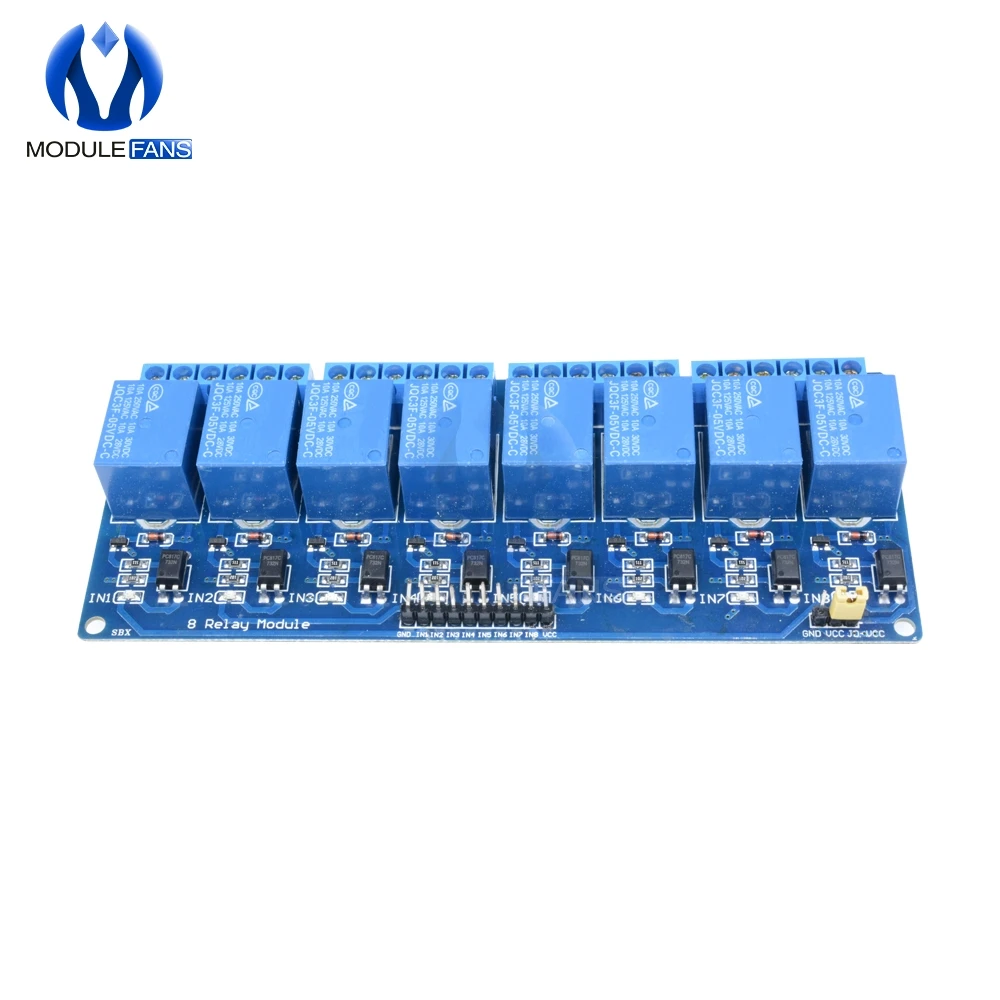 Модуль реле 8 каналов для Arduino 5 В макс. 10 А 250 30 в перем. Тока|relay module|dc dcboard module |