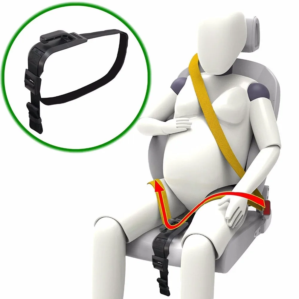 

ZUWIT Pregnant Car Seat Belt Adjuster,Comfort and Safety for Maternity Moms Belly,Protect Unborn Baby,Pregnancy driving belt