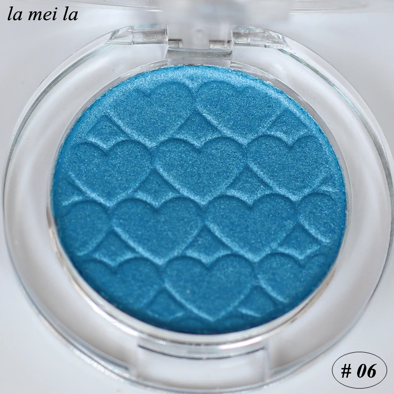 2019 Hot Sale New Makeup Super Shock Durable Waterproof Single color Shimmer Blue Eye Shadow # 06 |