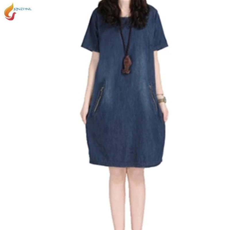 thin denim dress