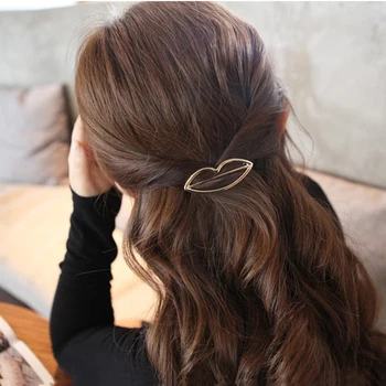 

New Fashion Ornament Geometric Circle Hairpin Headdress Pop Wedding Jewelry Hair Pins Wedding Hair Accessories Hair Jewelry