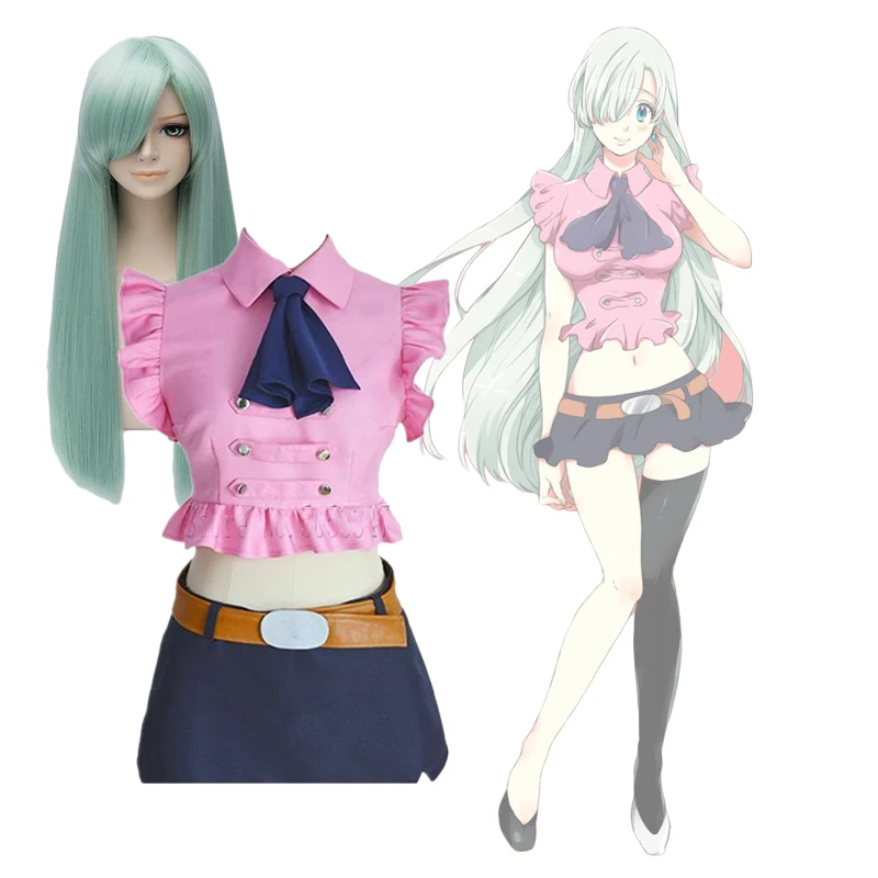 Seven Deadly Sins Elizabeth Liones карнавальный костюм японского аниме Nanatsu No Taizai Униформа