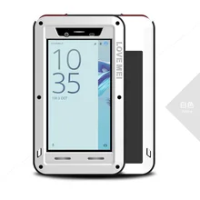 Водонепроницаемый чехол Love Mei для sony X Compact F5321, жесткий противоударный алюминиевый чехол для sony X mini, роскошный защитный чехол для телефона