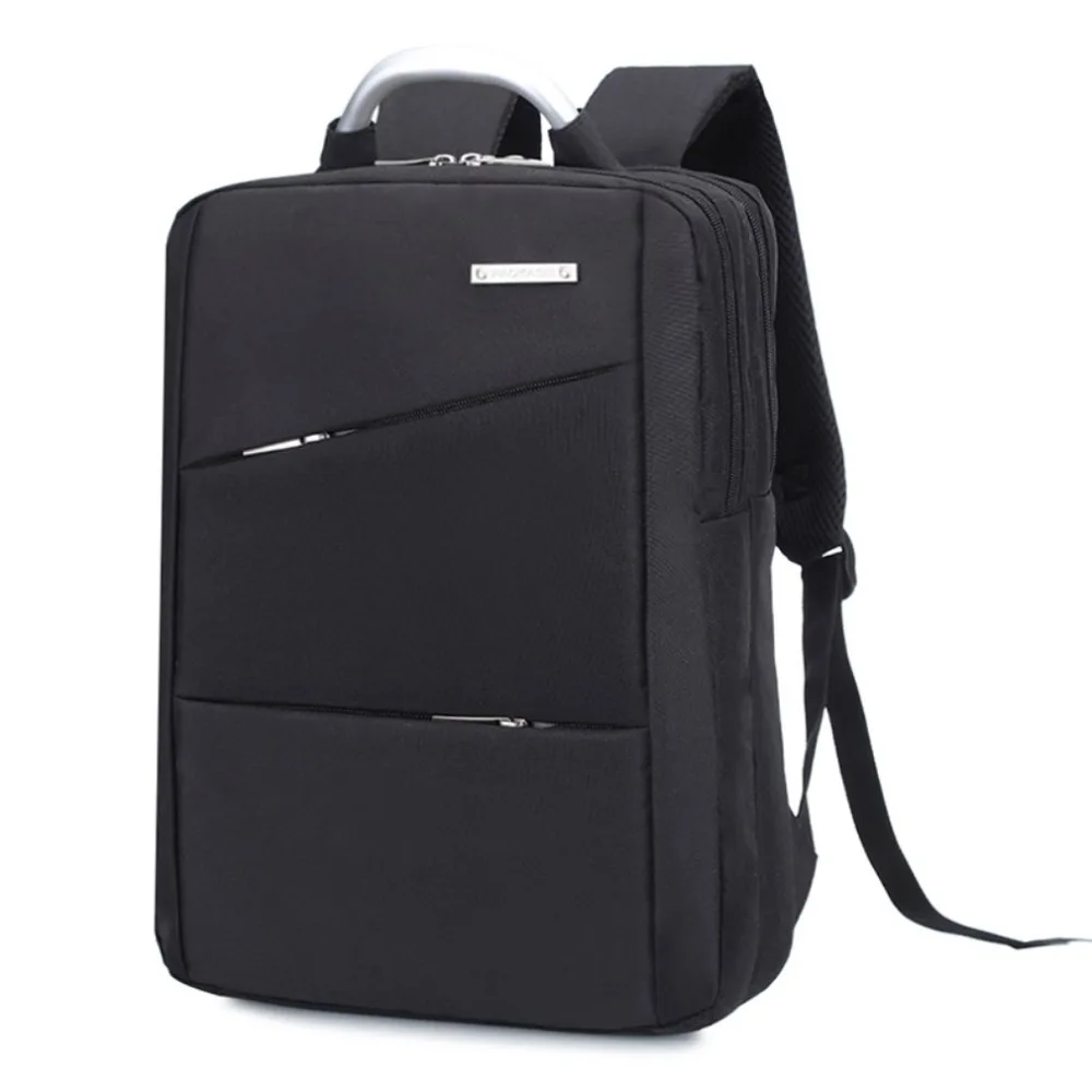 

Large Capacity Laptop Bag Backpack with Aluminum Handle Waterproof Nylon Backpack Multi-layer notebook bag for 14/15" Notebook