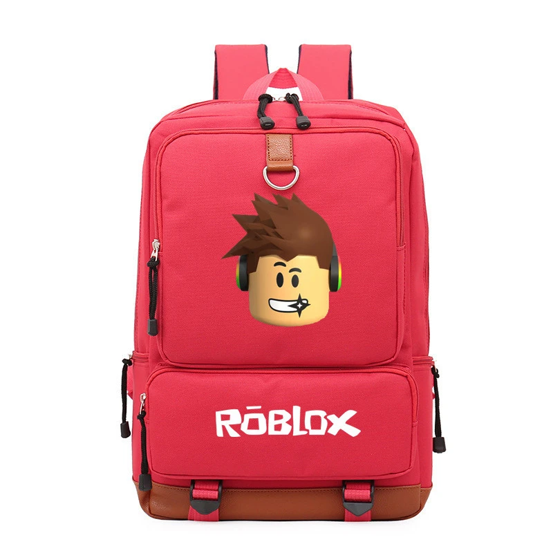 Roblox mochila Casual para adolescentes niños mochilas Unisex bolsos de ordenador portátil bolso de hombro viaje|Mochilas escolares| - AliExpress