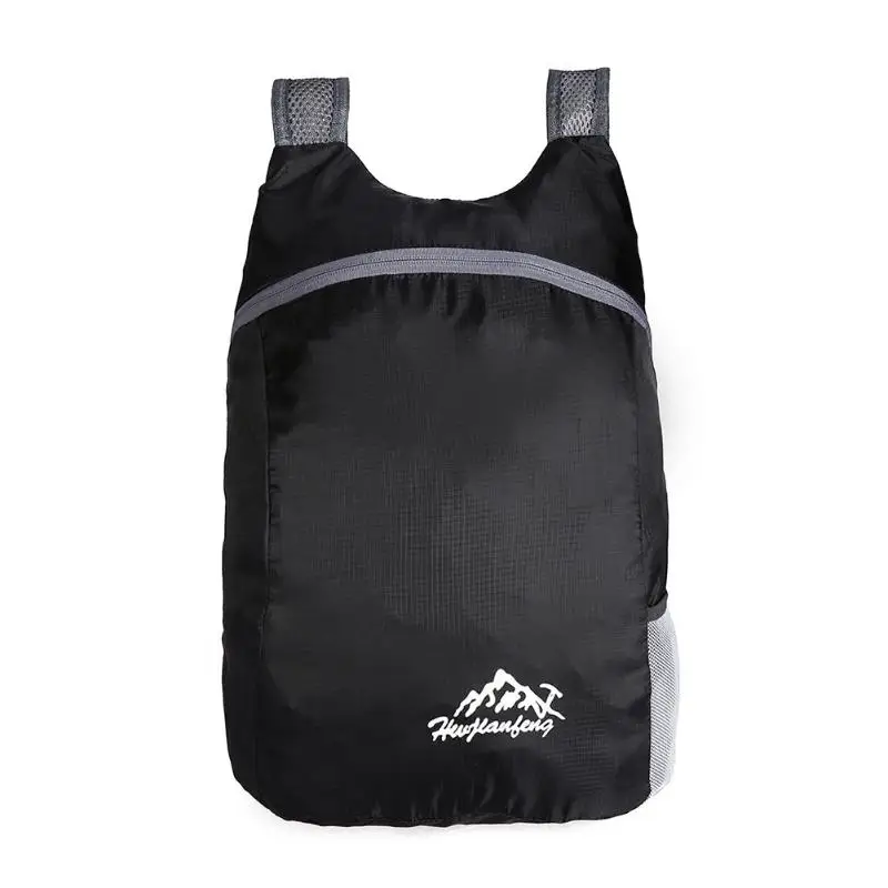 20л рюкзак легкий нейлоновый складной рюкзак водонепроницаемый складной мешок Сверхлегкий Открытый пакет сумка для женщин мужчин Пешие прогулки Mochila