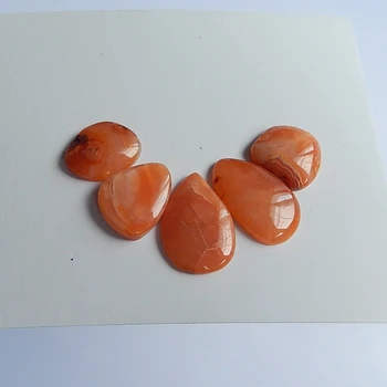 

Natural Stone Freendom Undrilled Style Red Agate Cabochon Setting 15x11x2mm 12x9x3mm 2.85g Fashion jewelry Gift Accessory