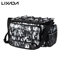 Lixada открытый рыболовный мешок водонепроницаемый портативный Оксфорд рыба приманка катушка комплект сумка Чехол Рыболовные Снасти Сумка для хранения Pesca