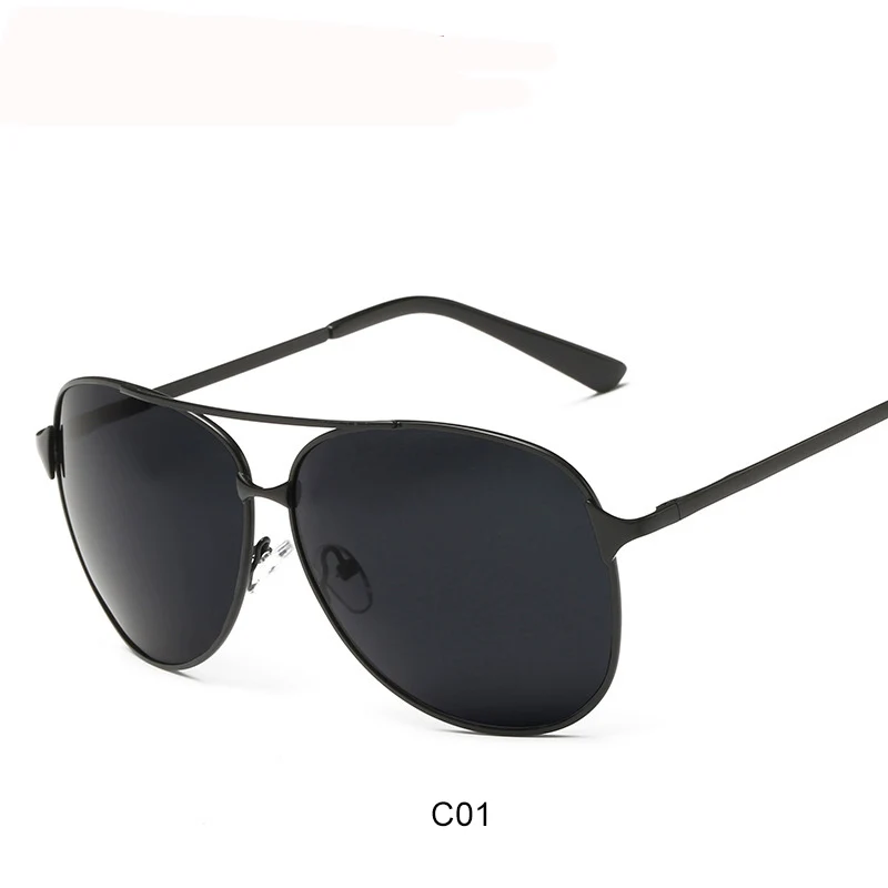 C01 Состояние Ниссен тенденции моды Polarized Pilot Солнцезащитные очки для женщин UV400 Открытый вождения для Для женщин/Для мужчин Повседневное бренд классический Очки - Цвет линз: C01