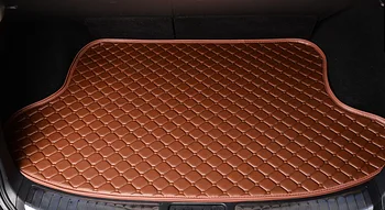 

Car Styling Car Trunk Mats for Audi A8L Trunk Liner Carpet Floor Mats Tray Cargo Liner Waterproof 4 Colors Optional