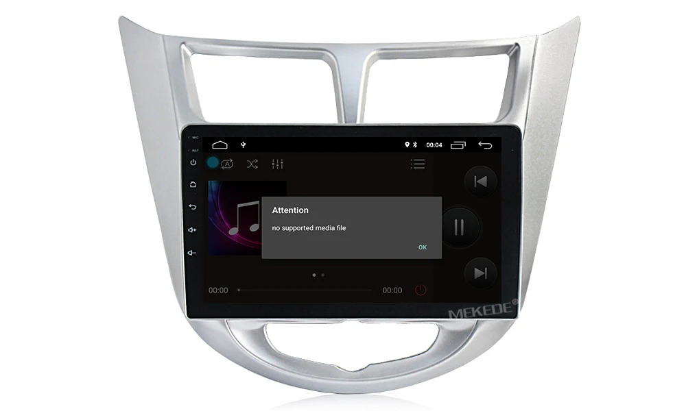 Flash Deal MEKEDE HD Android 8.1 4G Car Radio Multimedia Video Player GPS For Solaris Hyundai 1 2 Accent Verna sedan 2 din no dvd 10