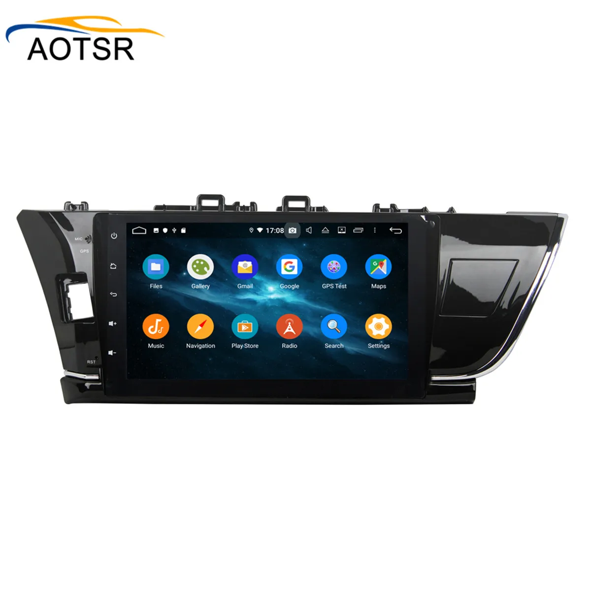 Top DSP 4+64G Android 9.0 car dvd gps navigation for Toyota corolla 2014 2015 car dvd radio gps stereo Audio video headunit free map 5