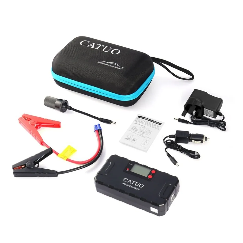 

13600mAh Portable Auto Car Jump Starter Battery Booster with USB Power Bank LED Flashlight for Truck Motor Boat