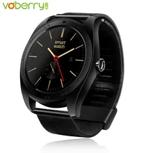 VOBERRY K89 Смарт-часы ips круглый Экран умные часы фитнес-трекер монитор сердечного ритма часы с Bluetooth для IOS Android