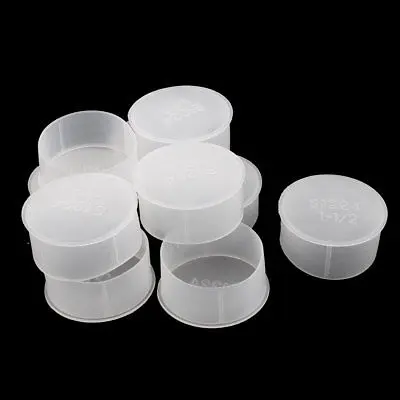 

10Pcs 48mm Inner Dia PVC Insulated End Cap Wire Cable Tube Cover Protector