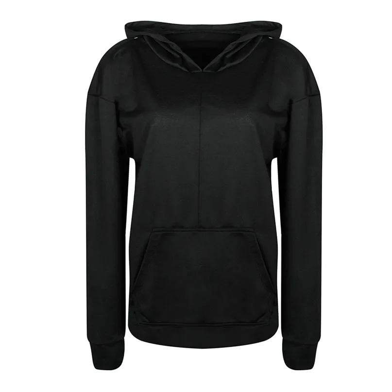 Casual Women  Yoga Top Blouse Shirt Hoodie Backless Sweatshirts Long Sleeve Sport Sports Running Long sleeve sportswear #3j05 (5)