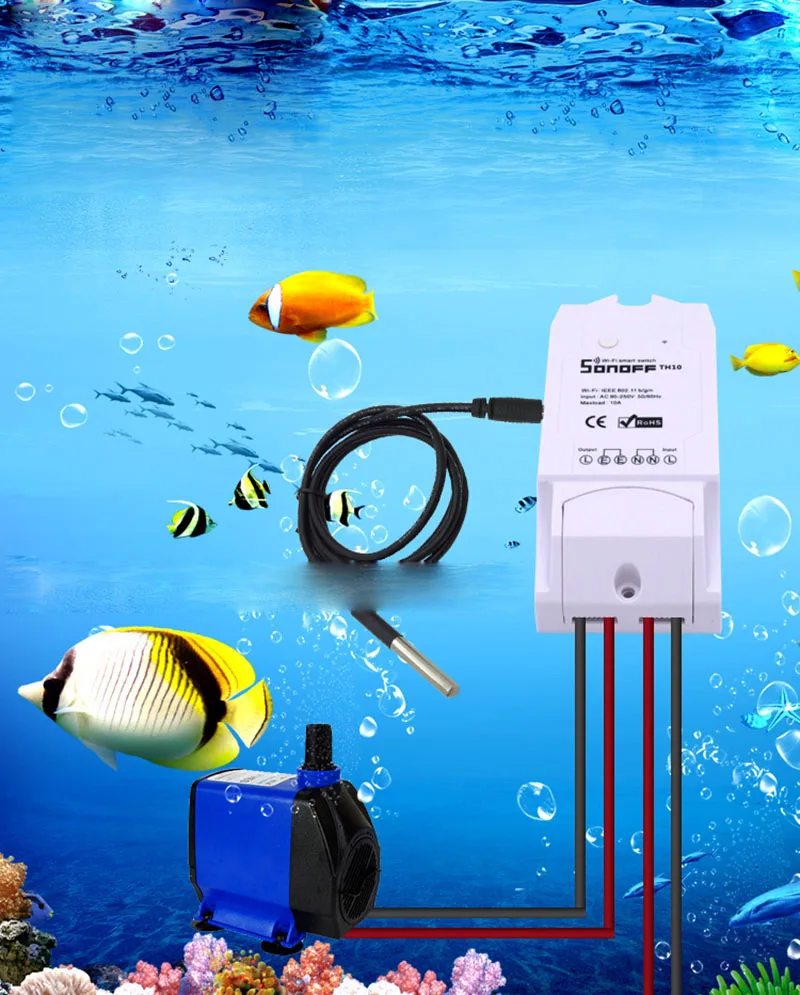 Temperature Humidity WiFi Smart Switch  (9)