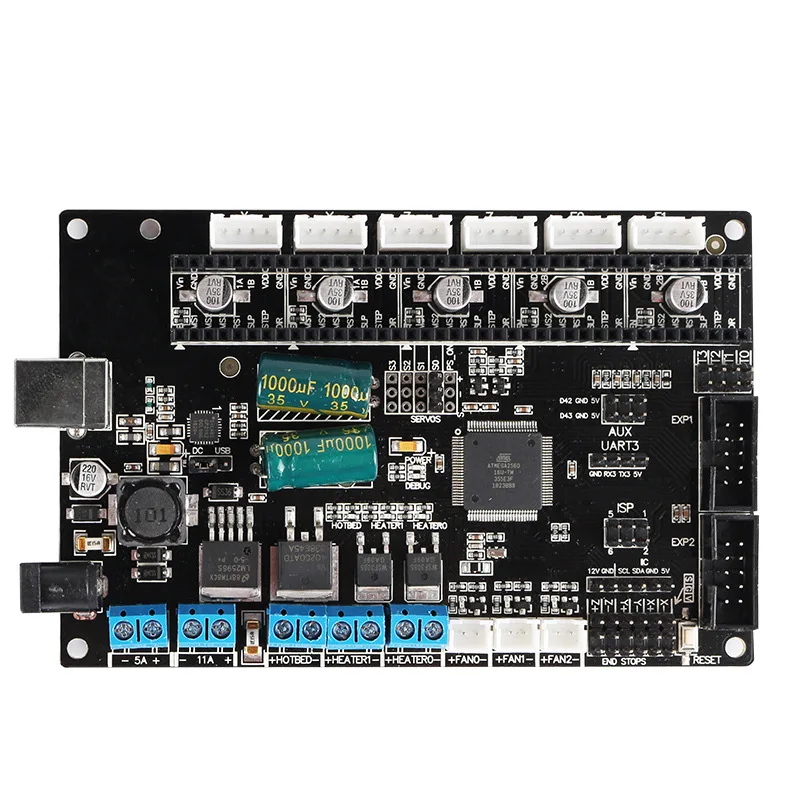 Материнская плата TriGorilla совместимая с Mega2560 и RAMPS1.4 интегрированного контроллера