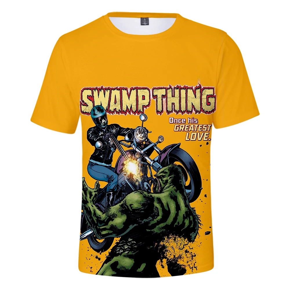 Men Animal t shirt Swamp monster 3D Print tshirt Men Funny tees tops Short Sleeve O-neck 3D Print Summer Clothes Men Animal t shirt Swamp monster 3D Print tshirt Men Funny tees tops Short Sleeve O-neck 3D Print Summer Clothes