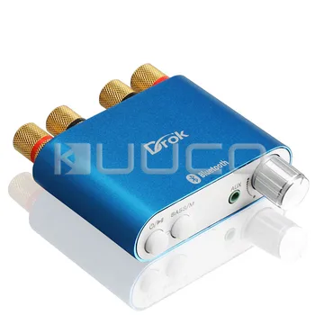 

50W x 2 Bluetooth 4.0 Amplifier 100W Amplifier Mini HiFi DIY Stereo Audio Receiver + US Plug Power Supply + Signal Cable