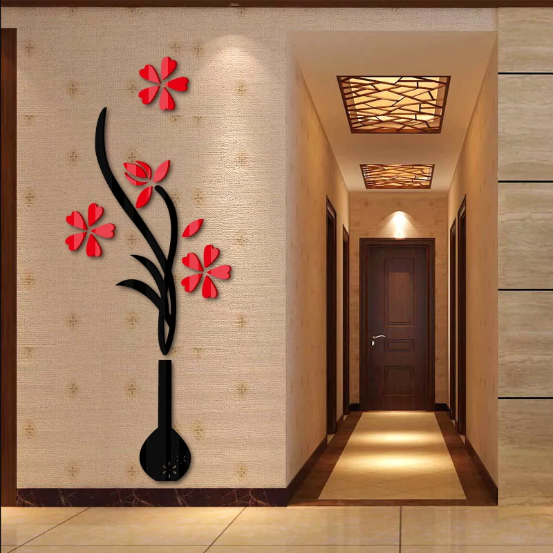 New wall stickers home decor 3d Diy Acrylic sticker for living rooms