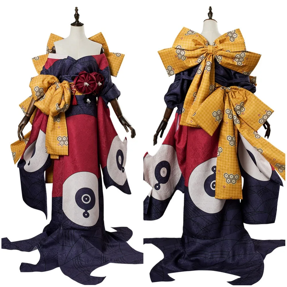 Fate Grand Order, кимоно FGO Katsushika Hokusai, наряд для косплея, костюм для косплея, костюм для косплея, полный комплект
