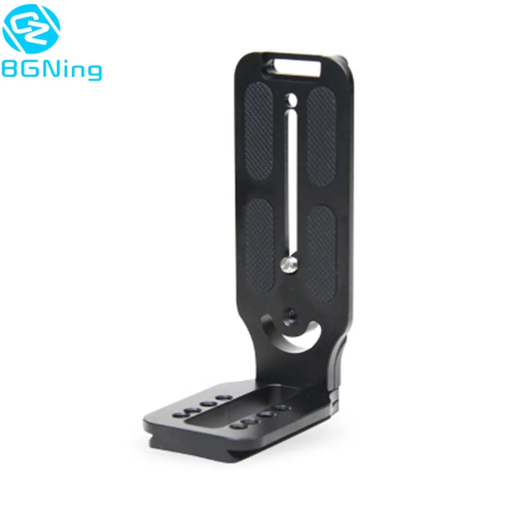 

Quick Release L Plate Bracket Grip Vertical shooting for Canon Nikon Sony Video Cameras for Manfrotto Hydraulic Head