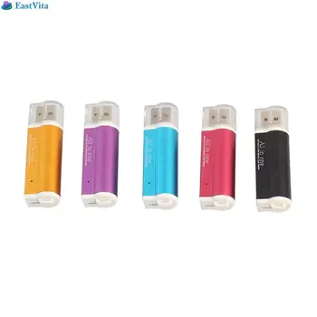 

Multi Memory Universal Lighter Shape USB Card Reader for TF Micro SD MMC SDHC M2 Memory Stick MS Duo RS-MMC r15