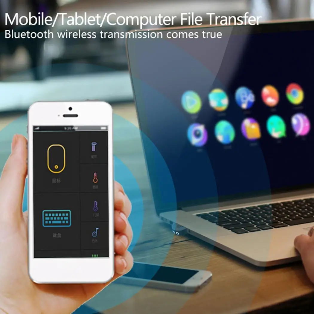 Мини беспроводной USB Bluetooth 5,0 адаптер Повседневный 2,402G-2,480G 3 Мбит/с V5.0 передатчик для компьютера ПК ноутбука