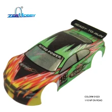 Игрушечная машина запасные части автомобиля аксессуары 01023 кузова 44*20 см для HSP 1/10 весы нитровая сила на дороге RC автомобили 94102 94122