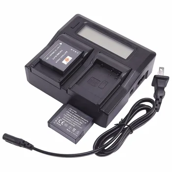 

DSTE 2x Li-ion DMW-BLH7 Battery + 1.5A Dual Charger for Panasonic Lumix DMC-GM1 DMC-GM1K Smart Digital Camera