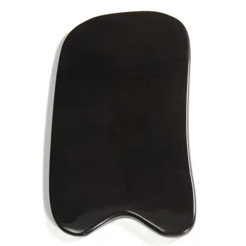 

New Arrival Natural Massage Board Black Buffalo Horn Scraping Healthy Massage Relaxation Cure Beauty Tool