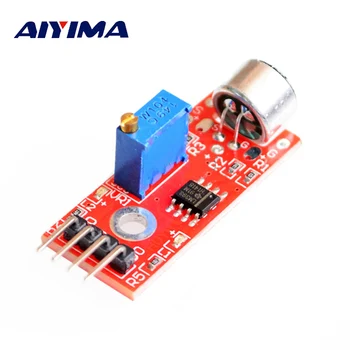 

AIYIMA 1Pc Mini Jack 3MM High Sensitivity Microphone Sensor Module Microfono Amplifier Module DIY For Smartphone Microphone
