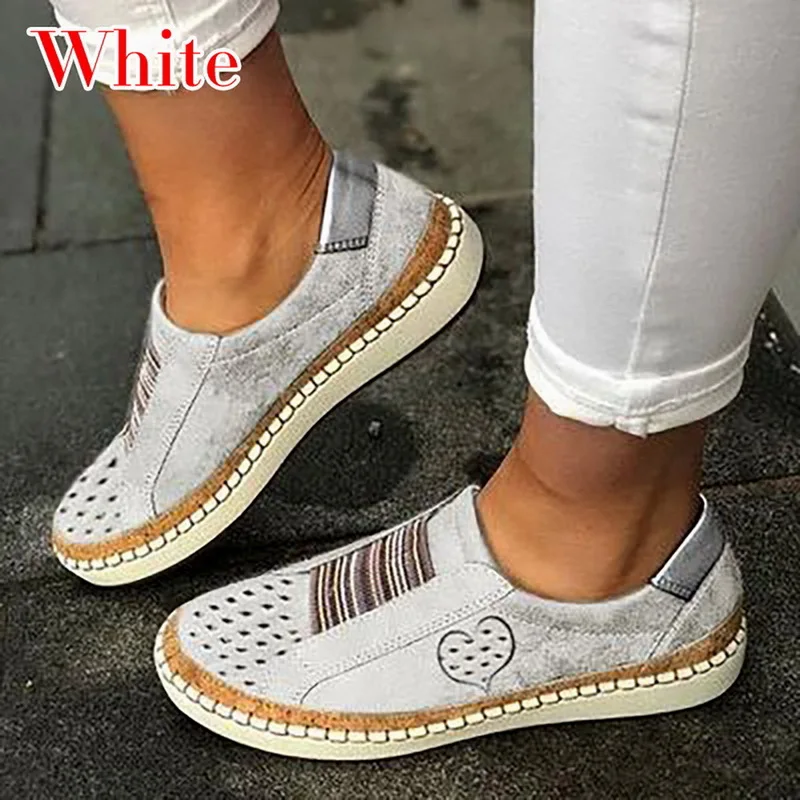 MoneRffi Sneakers Women Vulcanize Shoes Casual Breathable Shoes Female Soft Leather Flats Ladies Sneakers