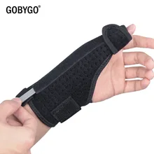 GOBYGO 1 шт. поддержка запястья медицинские запястья большого пальца руки Spica шина поддержка Скоба стабилизатор