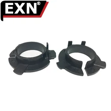 One Pair Of H7 LED Headlight Bulb Adapter H7 Bulb Holder Socket Base For Kia K5 Sorento Headlamp LED H7 Headlight Accessories