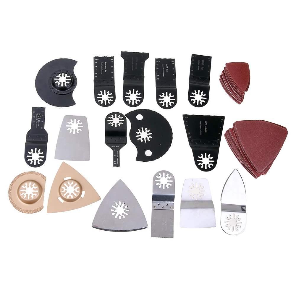 

Popular 66pcs Multi-function Oscillating Tool Saw Blade DIY Tool Multi Tool Kit Set Electric Tools Accessories