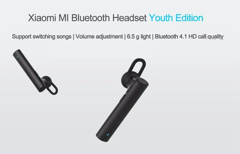 Xiaomi mi беспроводные Bluetooth наушники Молодежная версия с микрофоном стерео наушники встроенный mi c Handfree наушники Earpods