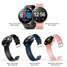 Водонепроницаемый сенсорный цветной экран умный Браслет пульсометр кровяное давление мониторинг сна часы напоминание о звонке Смарт-часы браслет