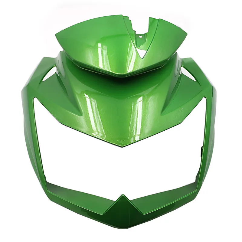 Мотоцикл передняя фара верхний нос обтекатель для Kawasaki Z750 Z 750 2007 2008 2009 2010 2011 2012 впрыска Неокрашенный черного и зеленого цвета - Цвет: green
